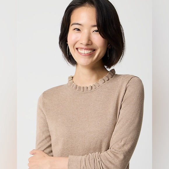J. Crew Ruffle Neck Sweater - Picture 8 of 10